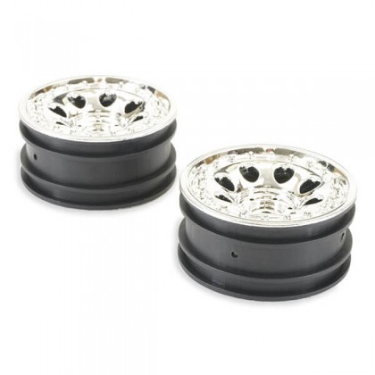 FTX Outback 3 Treka Chrome Wheels (pr)